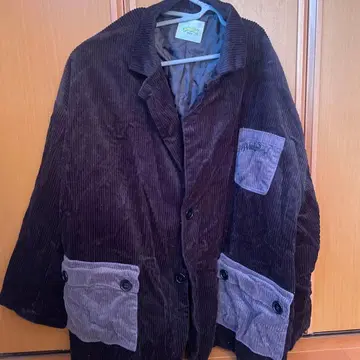 WidgeBody 다크 브라운 코듀로이 자켓