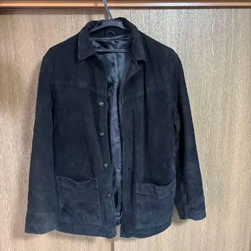 AVIREX U.S.A. 블랙 소가죽 자켓 M 중고