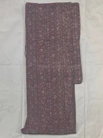 꽃무늬 코몬 이중 기모노