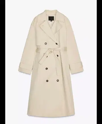 ZARA 자라 롱 기장 오버 사이즈 트렌치코트 M-L