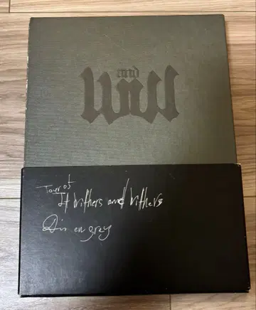 Dir en grey It Withers and Withers 최초 한정
