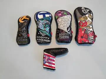 SCOTTY CAMERON 패치워크 골프헤드커버 세트