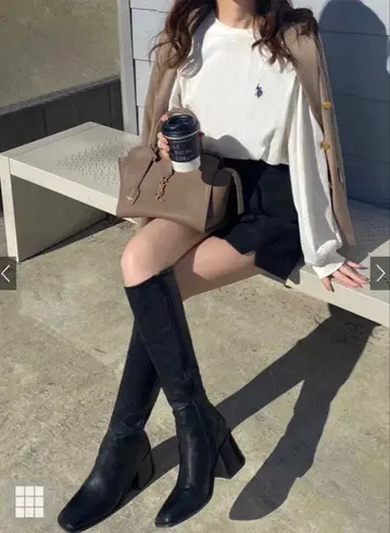 스퀘어토 롱부츠[zr721a]