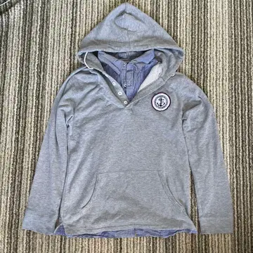 Pankhard 후드 부착 후드티 LL 그레이