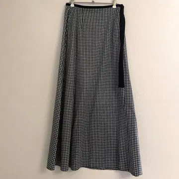 론 헤르만 깅엄 체크 스커트