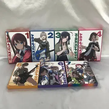 Blu-ray 걸즈밴드 클라이 럭셔리 한정판 전 7권 세트