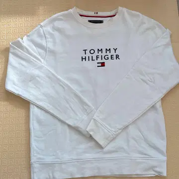 TOMMY HILFIGER 화이트 로고 트레이닝복