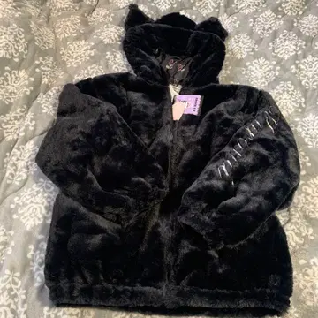 쿠로미 아베일 플리스 자켓 블랙