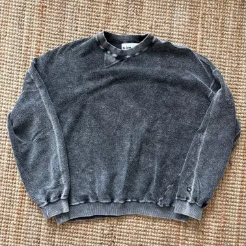 NOMA t.d. Hand Dyed Twist Sweat - BLK