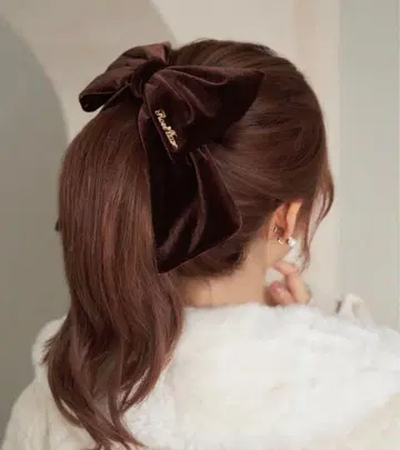 로제 뮤즈 RoseMuse 리본 다크 브라운