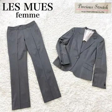 새상품급 레미유 아오키 팬츠 수트 셋업 스트레치