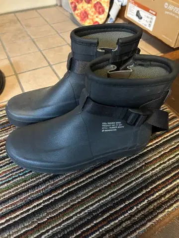 moonstar 방수 블랙 숏부츠