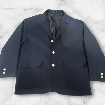 Backers Product 네이비 테일러드 자켓 M 골드 버튼