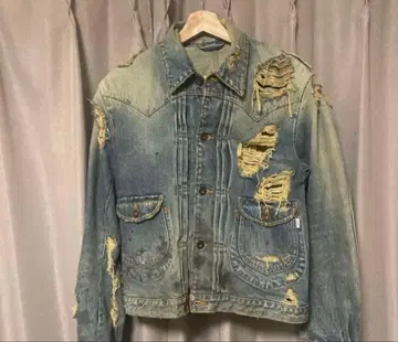 SUGARHILL x BEAMS CRASH DENIM JACKET