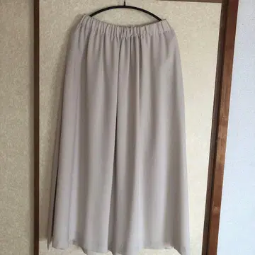 플레어 스커트 베이지 36