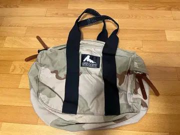 GREGORY 카모플라쥬 보스턴 백