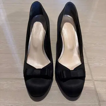 Riz 블랙 리본 포함 하이힐 파티 관혼상제