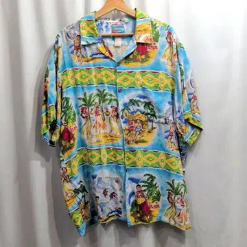 [ size:XL ] JOE KEALOHA 레인 스푸너 아로하 셔츠