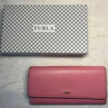 FURLA 핑크 장지갑