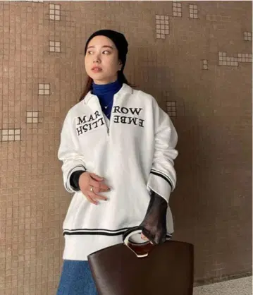 ameri vintage MARROW EMBELLISH SWEAT