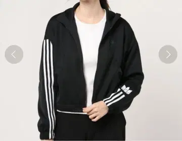 아디다스 트레포일 크롭 트랙 자켓 adidas