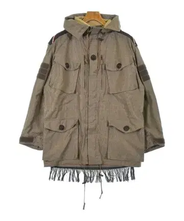 준야 와타나베 맨 밀리터리 블루종 남성용