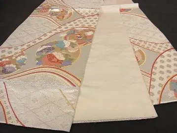 육통 무늬 후쿠로 오비 당직 봉황화환 길상문 금은사