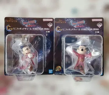제일복권 Disney FANTASIA C상 미니 피규어 참 2개 세트