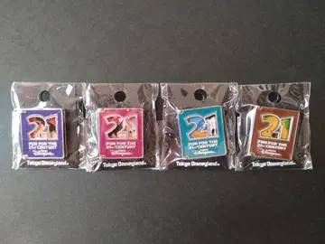 레어! 레트로 도쿄 디즈니랜드 21세기 핑 4개 세트