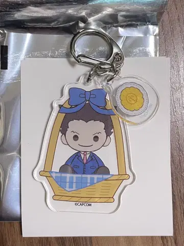 역재판 나루호도 류이치 뽀떼누이 아트 아크릴 키링