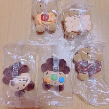 메이리 파라 가챠 마스코트 볼체인 전 5종 컴플리트 세트