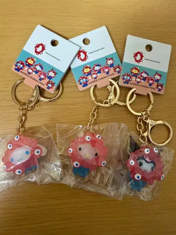 만박 산리오 미야쿠미야쿠 클리어 키링 1개