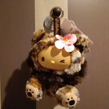 헬로키티 파인 페이스 캣 브라운