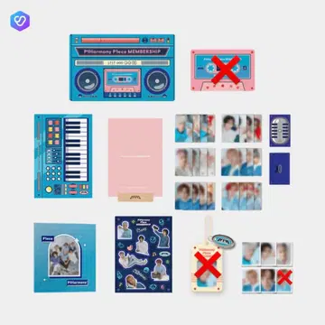 P1harmony 멤버십 KIT 누락 있음