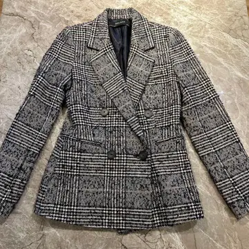 ZARA 트위드 자켓 XS