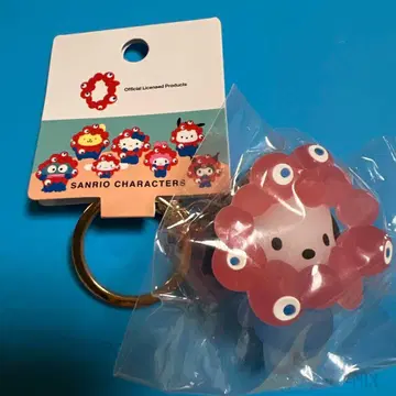 미야쿠미야쿠 산리오 클리어 키링 포차코