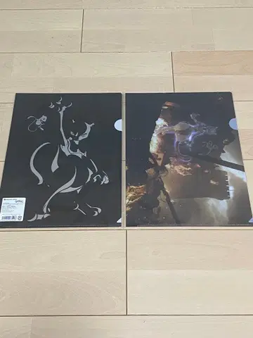 뮤우츠의 역습 EVOLUTION A4 클리어 파일 2장 세트