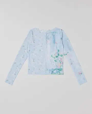 POPPY CHERRY BLOSSOM SEE-THROUGH TOPS