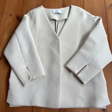 이치용 147 새상품급 레이온 노카라 자켓 테일러드 자켓