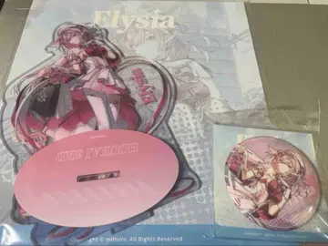 붕괴3rd 하이페리온호 출항 엘리시아 아크릴 스탠드 캔뱃지