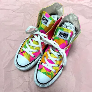 APE STA 카모플라쥬 하이컷 스니커즈