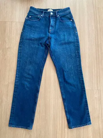 YANUK 다크 블루 스트레이트 데님