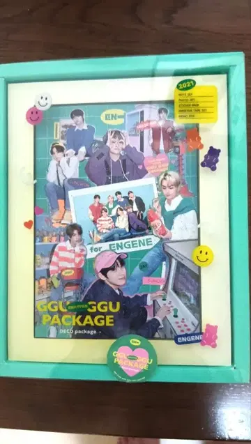 ENHYPEN 2021 GGU PACKAGE 문구