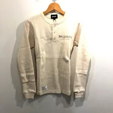택 포함 새상품 schott 샷 헨리넥 리브 긴팔 T 아메카지