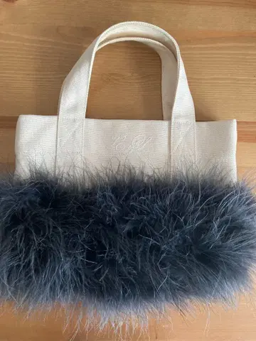 [ 새상품급 ] 라드로우 LUDLOW 퍼 토트백