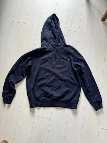 TOMMY HILFIGER 네이비 후드 부착 후드티 M