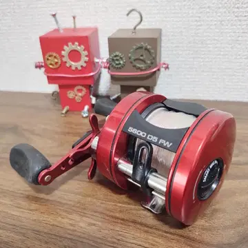 [새상품급] 아브가르시아 앰버서더 5600 D5 FW 빨간색 레드