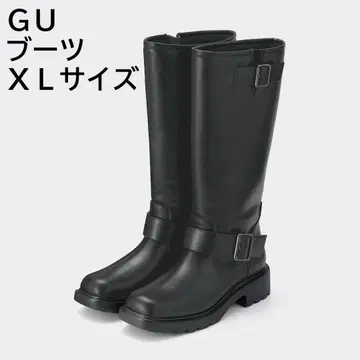 GU 바이커 부츠 블랙 XL 사이즈