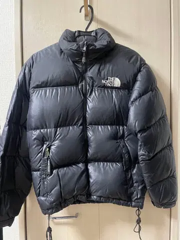 THE NORTH FACE 블랙 다운 자켓 눕시