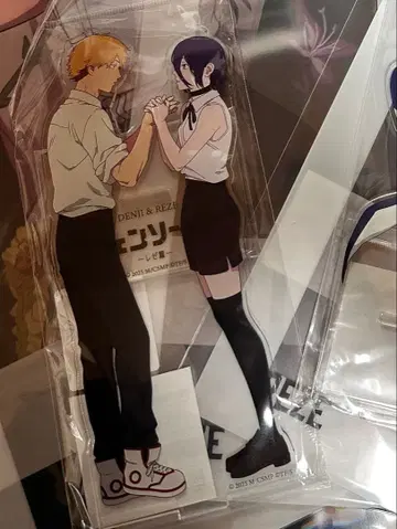 체인소 맨 레제 편 베이스 야드 도쿄 아크릴 스탠드 덴지 & 레제